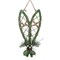 Gerson 12" Green Hanging Snowshoe Christmas Wall Decoration